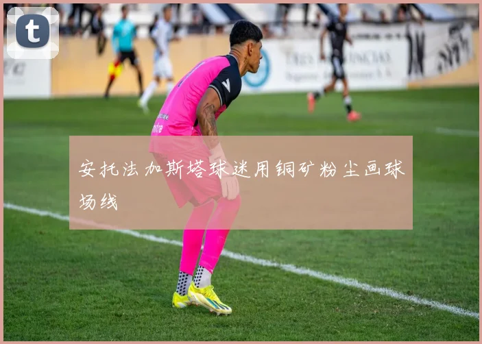 安托法加斯塔球迷用铜矿粉尘画球场线